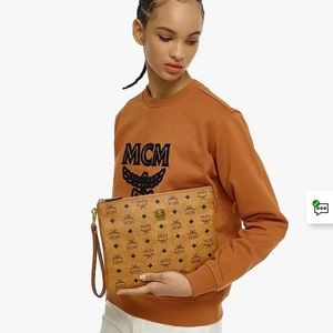 Cognac MCM shoulder bag